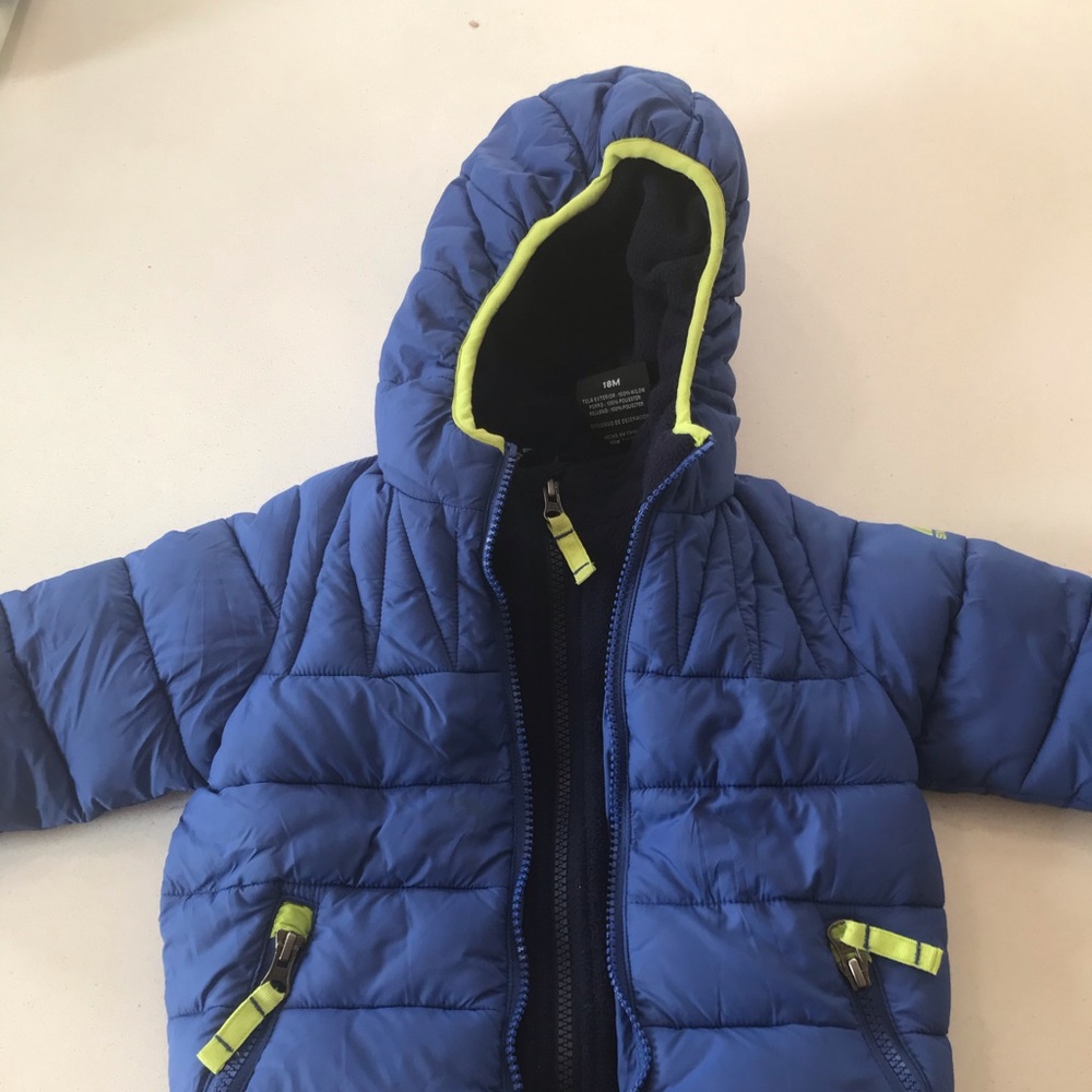 18M Baby Boy Puffer Coat Snozu